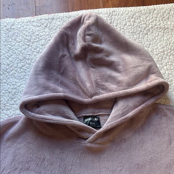32 Degrees Cozy Hooded Robe - Light Pink - Picture 8 of 9